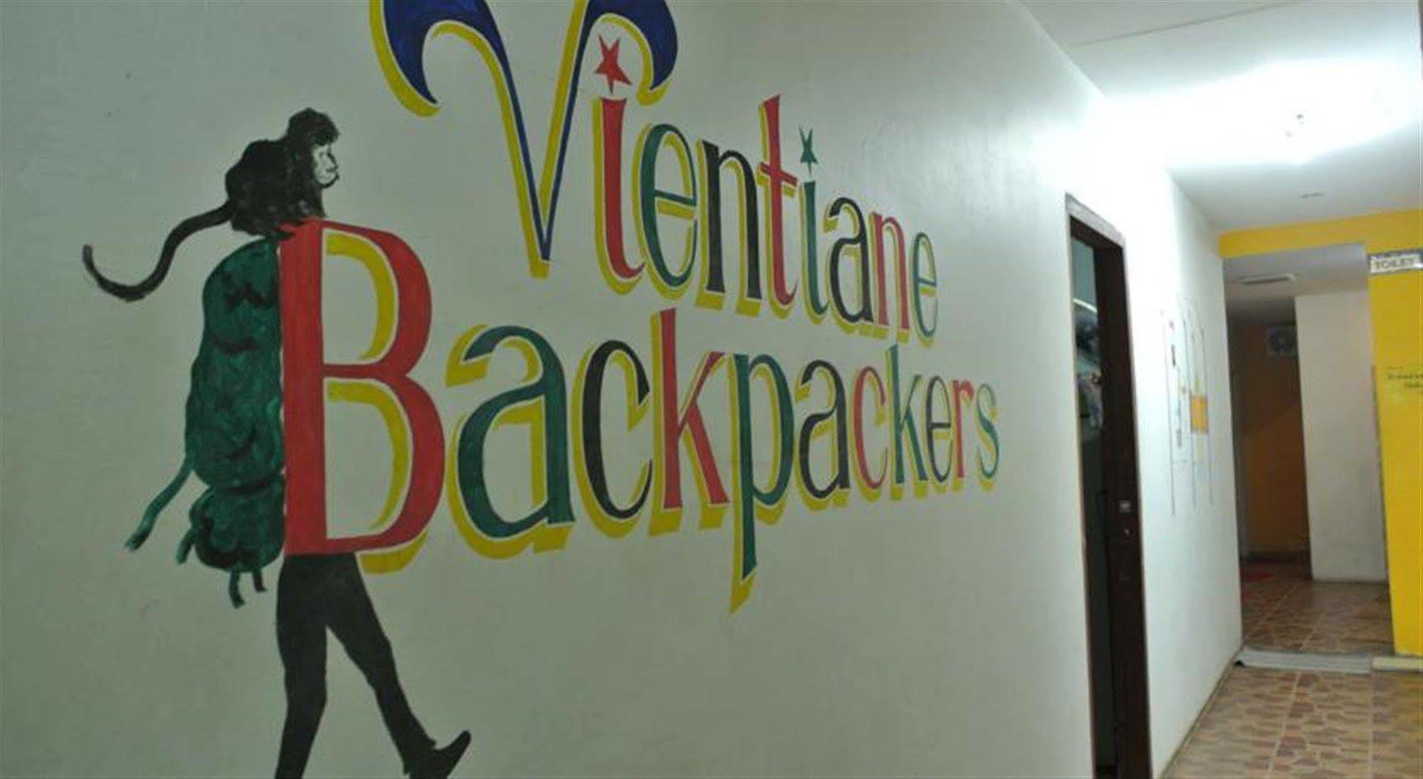 Vientiane Backpackers Hostel Exteriör bild